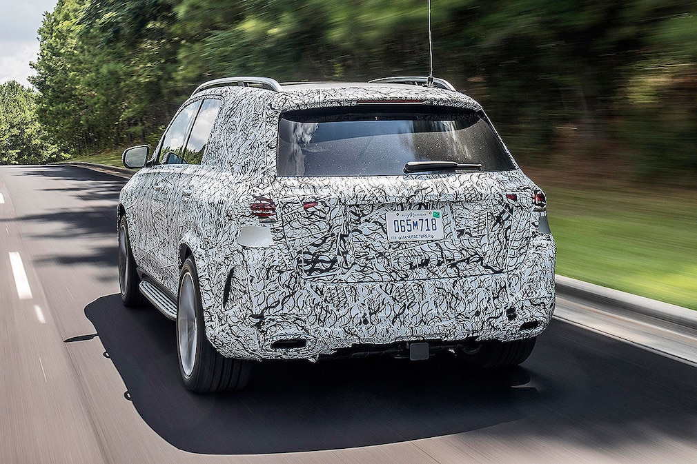 Mercedes GLE (2018): Neue Infos und Bilder