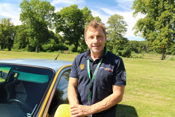 Highlight der HBK 2009: Flugshow einer Douglas C-47 auf dem Gelände des Driving Centers Groß Dölln.