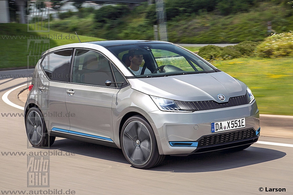 Skoda E-Citigo II Illustration