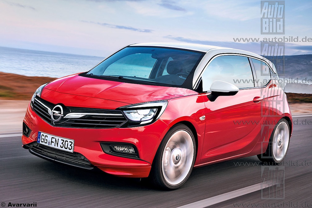 Opel Adam II Illustration