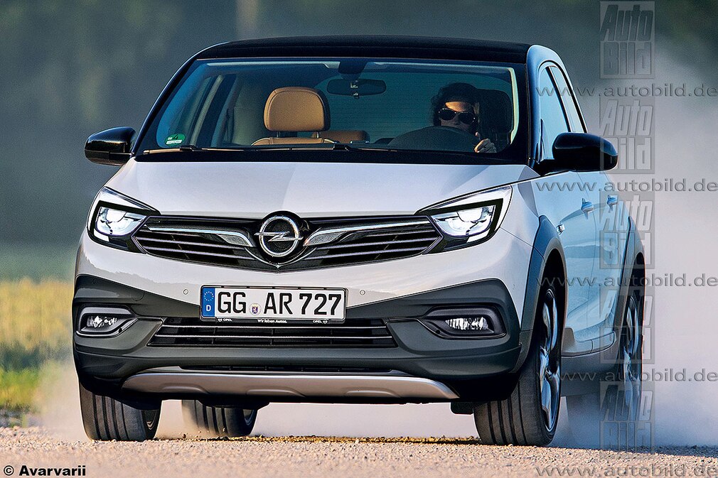 Opel Adam X !!! ILLUSTRATION !!!