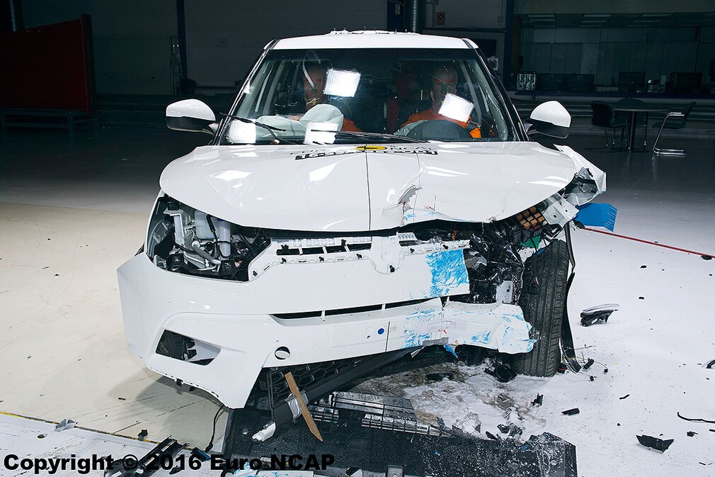 Euro NCAP Crashtest SsangYong Tivoli