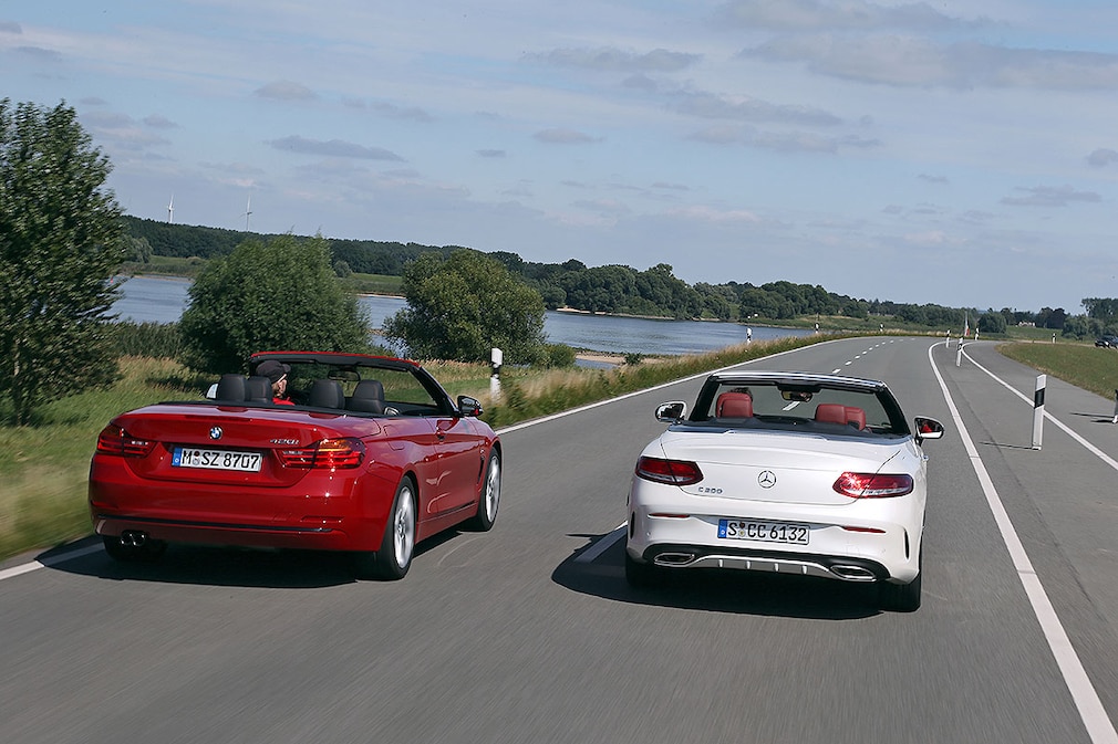 Vergleich BMW 420i Cabrio Mercedes C 200 Cabrio
