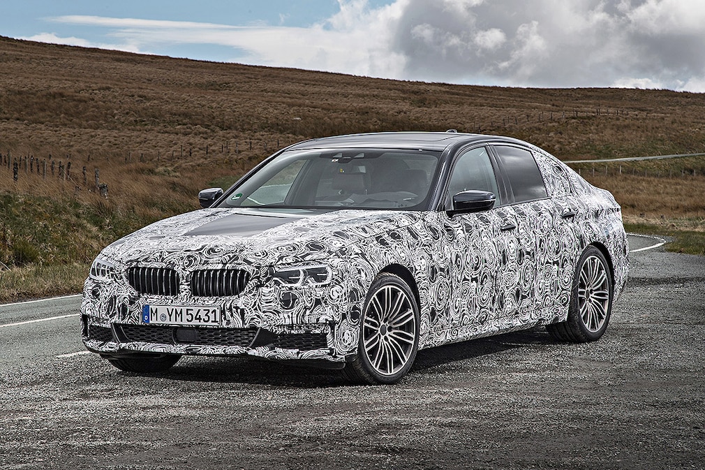Erlkönig BMW 5er !!! SPERRFRIST 07. September 2016 00:01 Uhr !!!