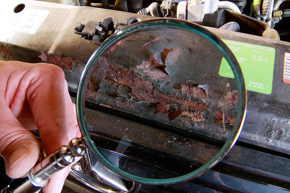 Rost bei den Mercedes Vito V-Baureihe