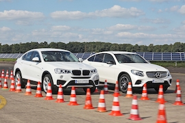 BMW X4 xDrive 20d Mercedes GLC 250d Coupé