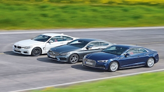 Vergleich BMW 430i Coupé Mercedes C 300 Coupé Audi A5 Coupé 2.0 TFSI quattro