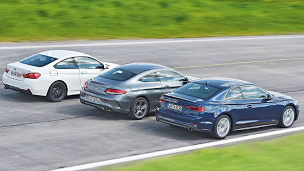 Audis A5 Coupé im Vergleich