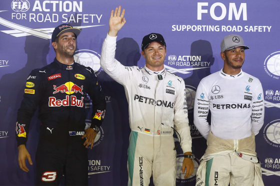Formel 1: Starts entscheidend: Zeigt Rosberg Hamilton den Finger