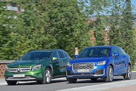Audi Q2 Mercedes GLA
