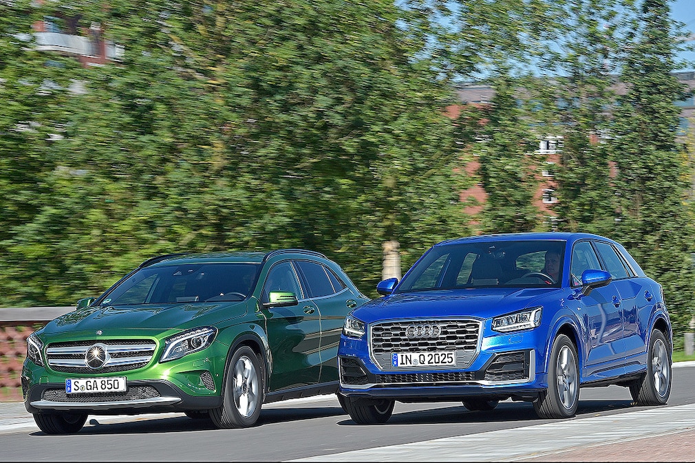 Audi Q2 Mercedes GLA