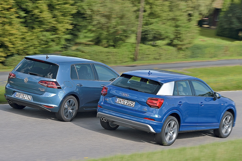 VW Golf 2.0 TDI Audi Q2 2.0 TDI
