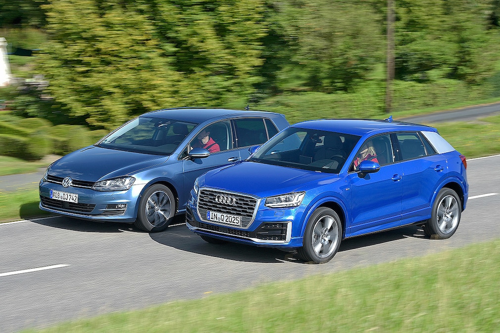 Audi Q2 VW Golf