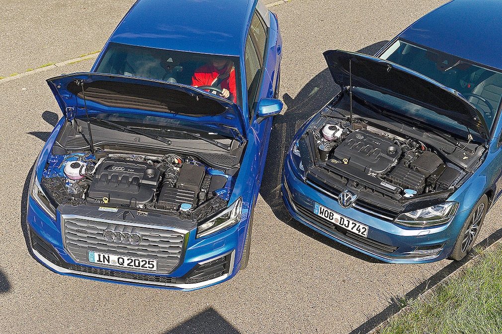Audi Q2 VW Golf