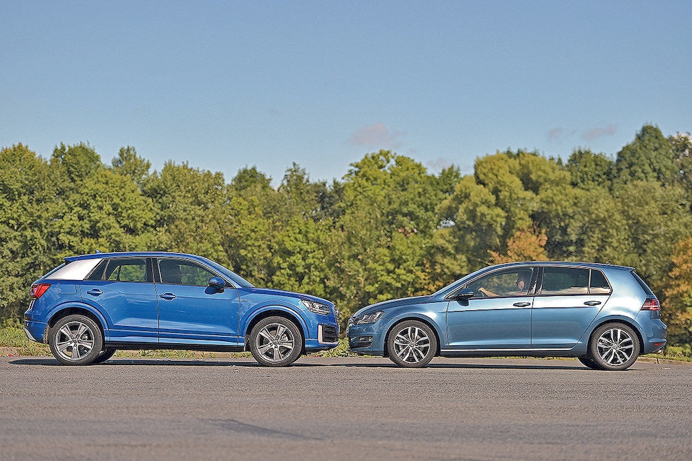 Audi Q2 VW Golf