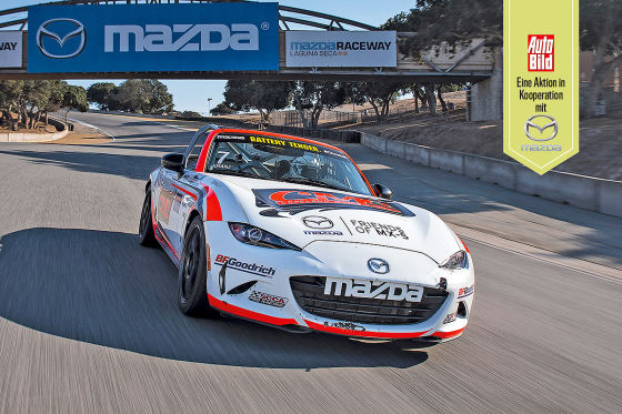 Mazda "Rennen deines Lebens" Fahraktion