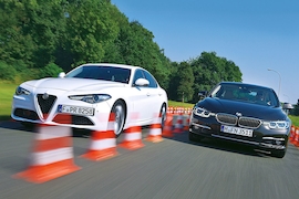 Alfa Romeo Giulia BMW 3er