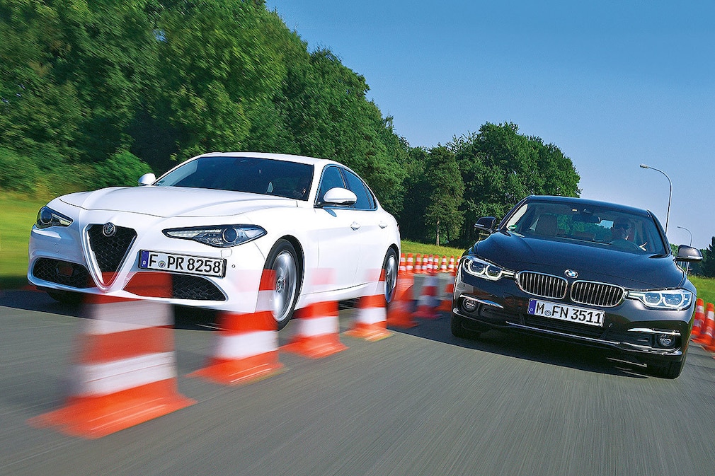 Alfa Romeo Giulia BMW 3er