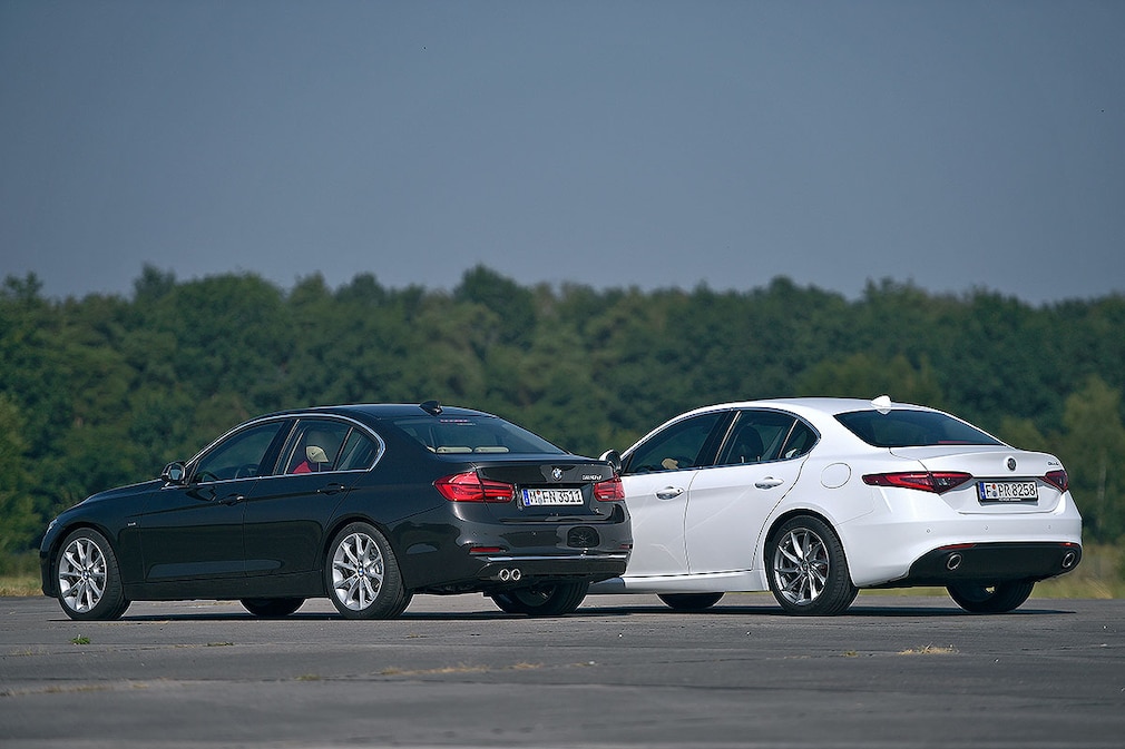 Alfa Romeo Giulia BMW 3er