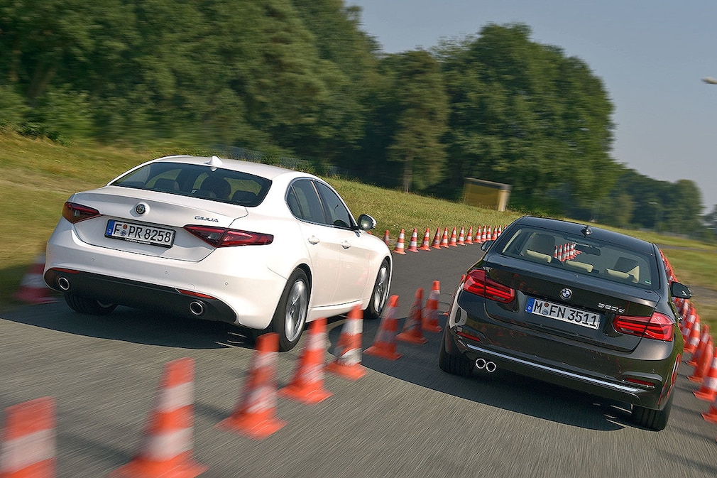 Alfa Romeo Giulia BMW 3er