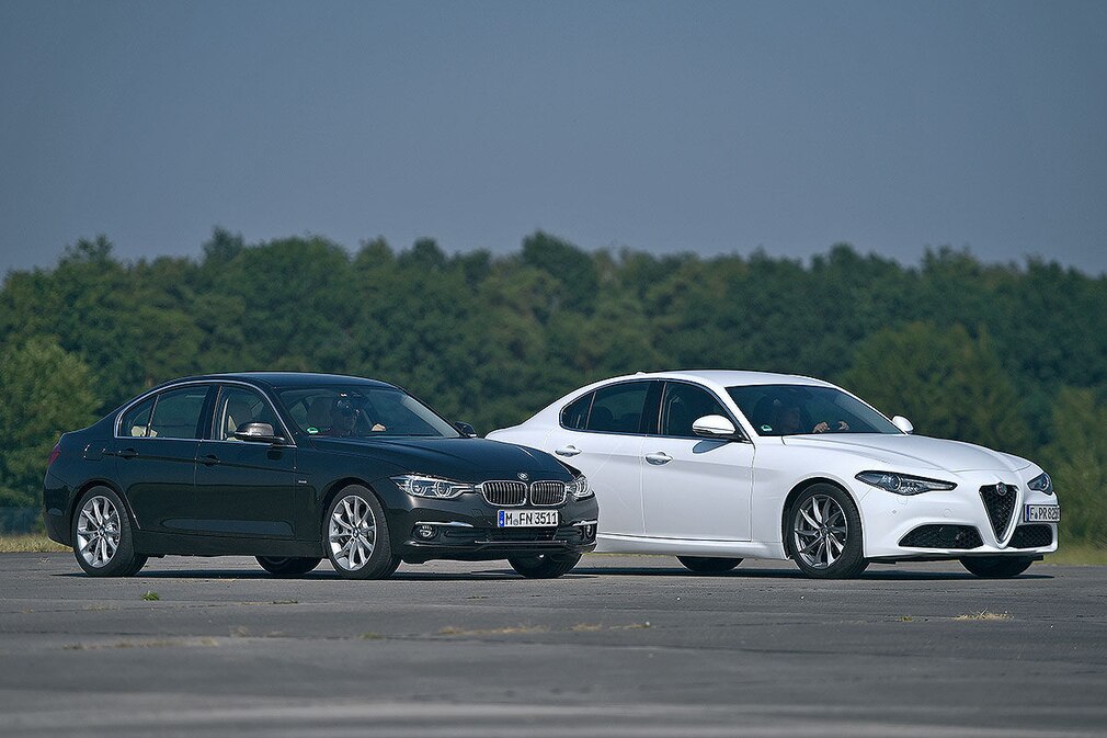 Alfa Romeo Giulia BMW 3er