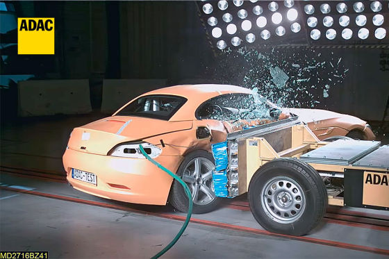 Gefahr bei Beifahrerseitencrash