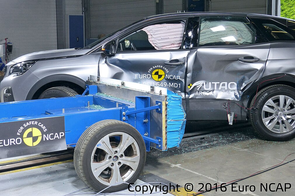 Euro NCAP Crashtest Peugeot 3008