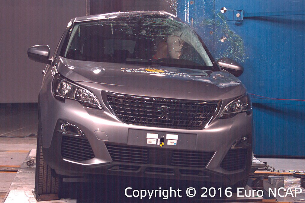Euro NCAP Crashtest Peugeot 3008