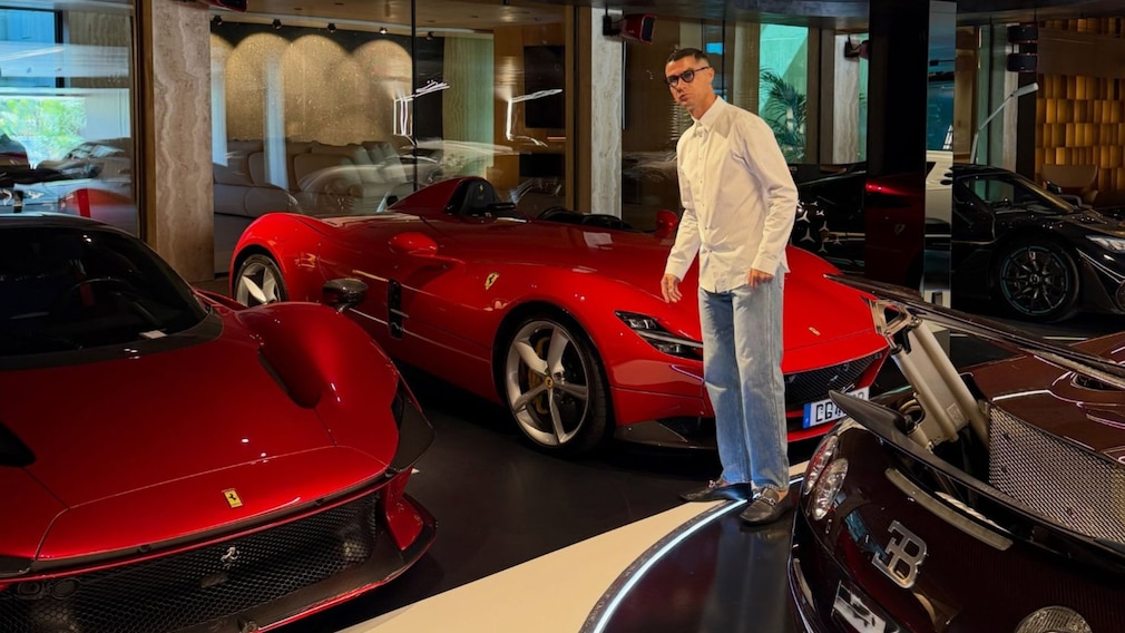 Die Autos der Fußballstars