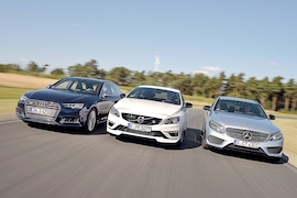 Audi S4 Avant Volvo V60 Polestar Mercedes-AMG C 43 T-Modell