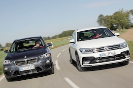BMW X1 VW Tiguan