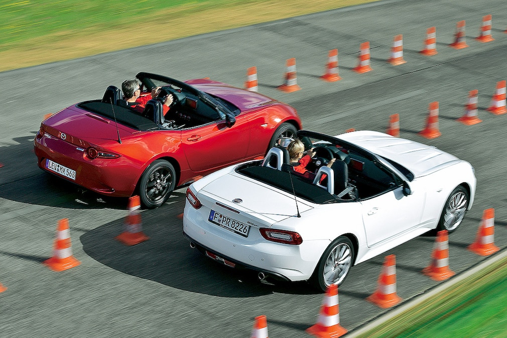 Mazda MX-5 Skyactiv-G 131 Fiat 124 Spider