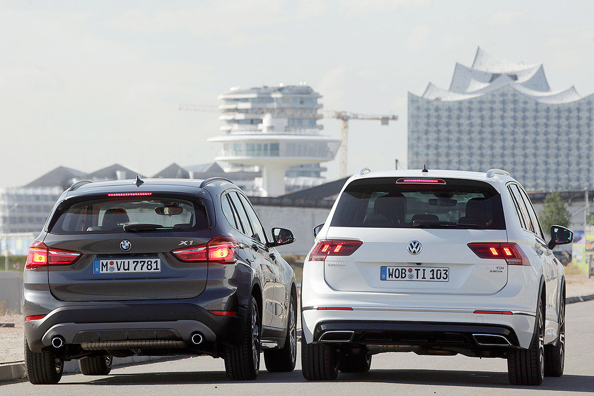 Bmw X1 Vs Vw Tiguan Bilder Autobild De