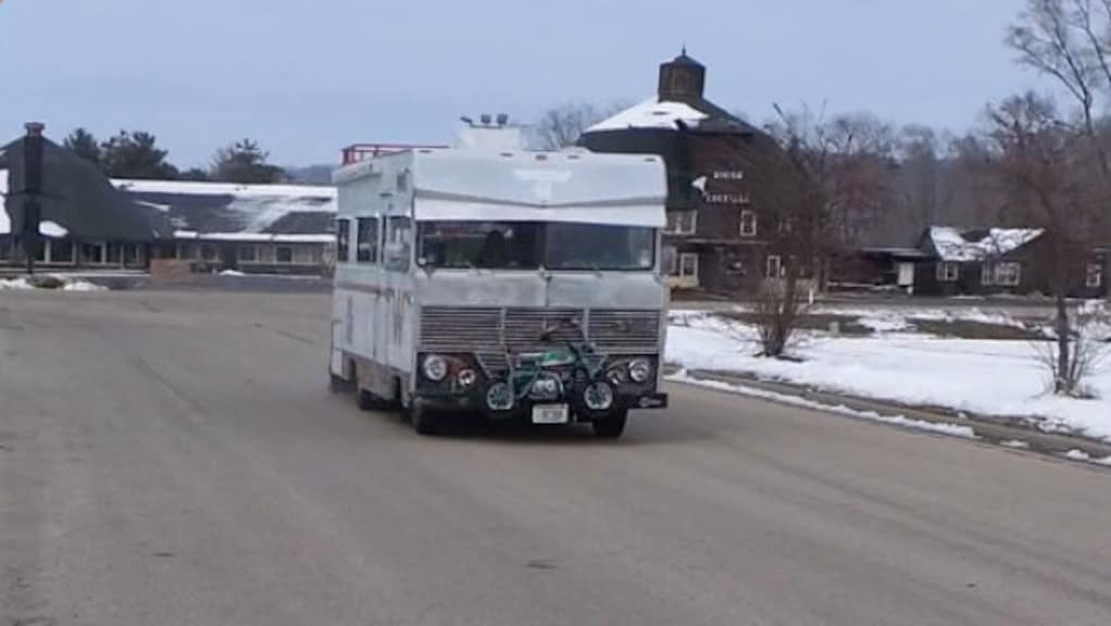 Der macht happy, der Camper!
