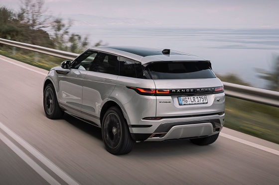 Der Evoque bleibt seinem Design treu