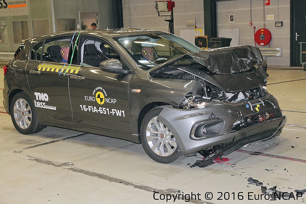 Fiat Tipo: Euro NCAP Crashtest 2016