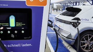Schnellladepark für E-Autos