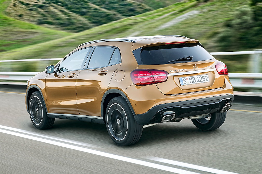Mercedes GLA 220d 4MATIC !! Sperrfrist 09. Januar 2017 02:00 Uhr MEZ !!
