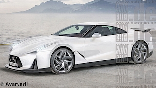 Nissan GT-R Illustration