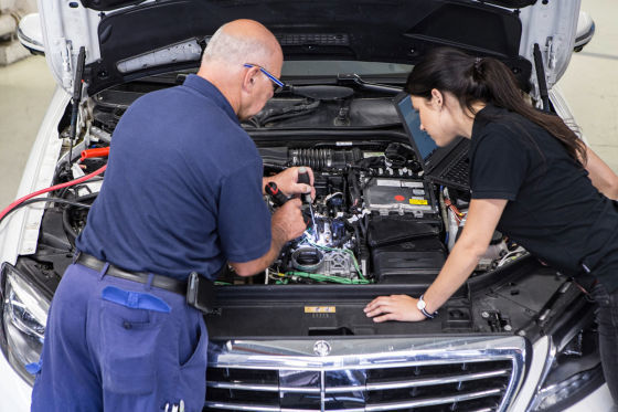 Neue Motoren bei Mercedes