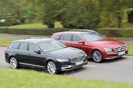 Volvo V90 D4 Mercedes E 220 d T