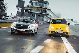 Abarth 124 Spider und 595 Competizione (2016) im Test: Fahrbericht