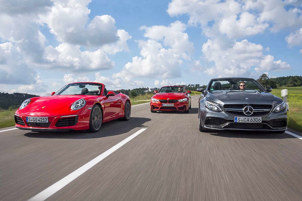 BMW M4 Mercedes-AMG C 63 S Porsche 911