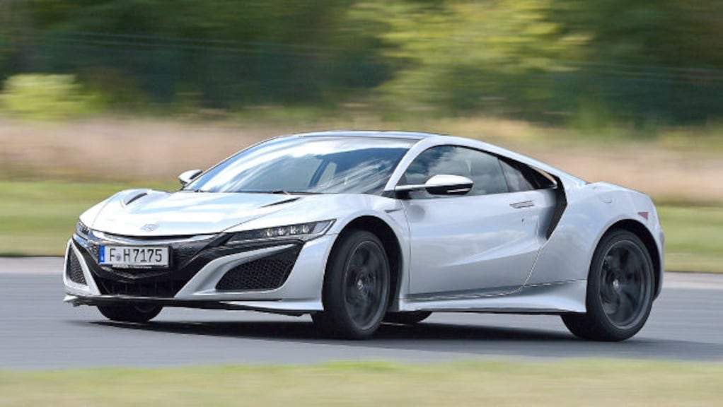 Mit dem NSX über den Sachsenring!