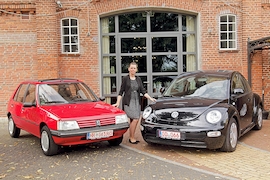 Peugeot 205, VW New Beetle