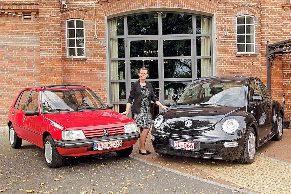 Peugeot 205, VW New Beetle