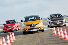 Opel Zafira 2.0 CDTI Renault Scénic dCi 130 VW Touran 2.0 TDI