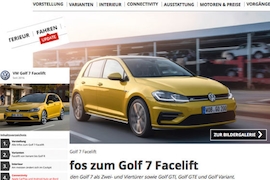 AUTO BILD: Neue Modellseite