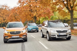 Opel Mokka X Skoda Yeti Suzuki Vitara