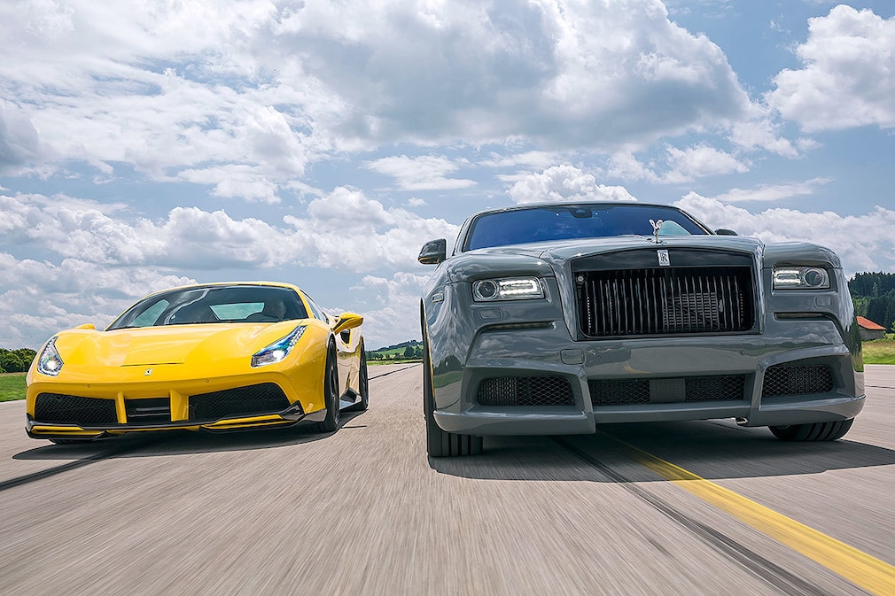 Novitec Ferrari 488 GTB Spofec Roll-Royce Wraith